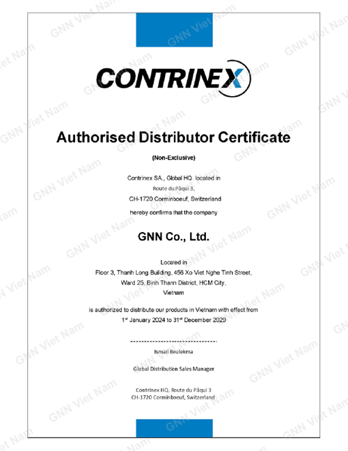 Đại lý Contrinex Việt Nam